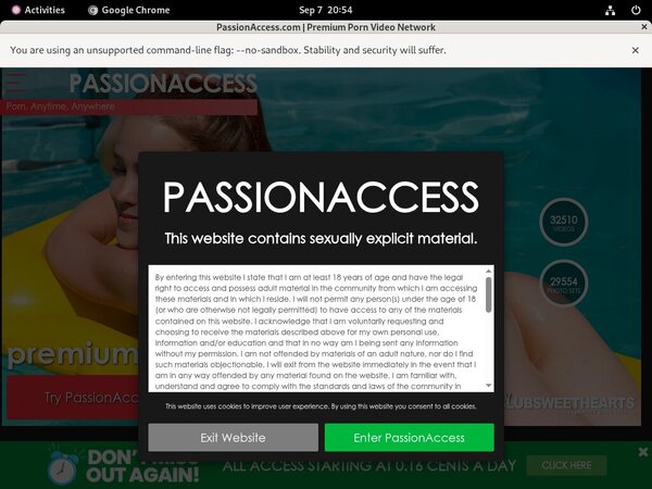 Accounts Of Passion Access