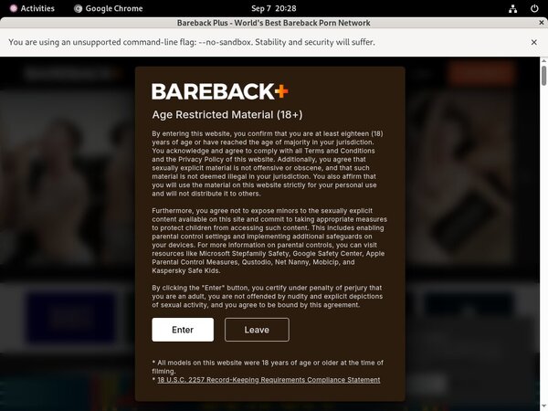Bareback Plus Password Username