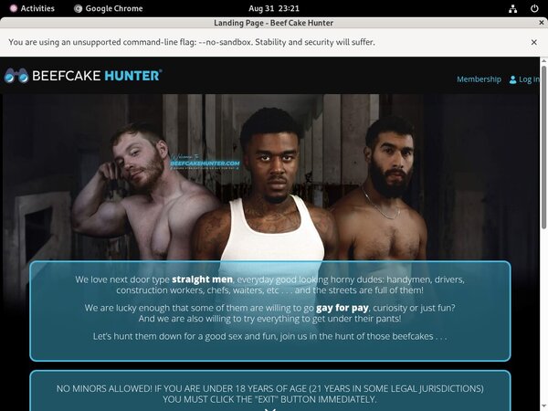 Beefcakehunter.com Purchase