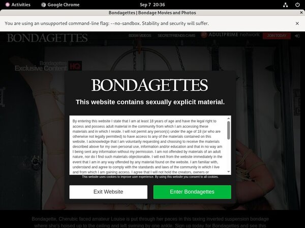 Bondagettes Dildo