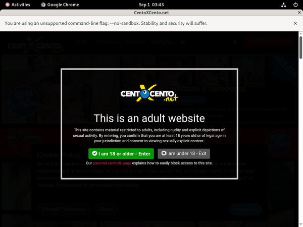 Cento X Cento Join