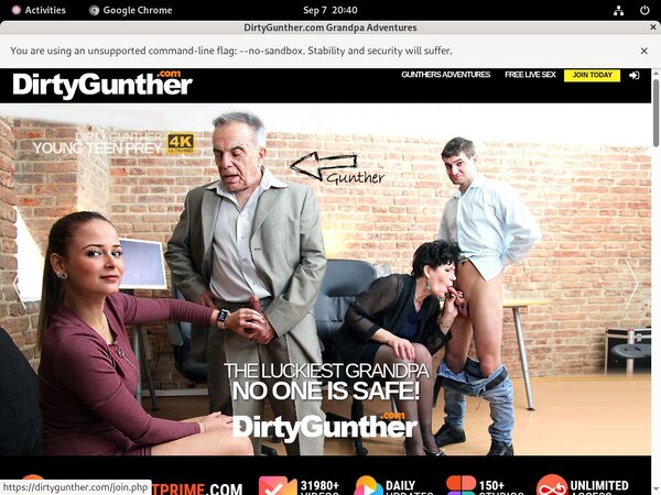 Dirty Gunther Premium Logins