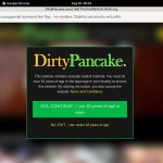 Dirty Pancake Credit Card