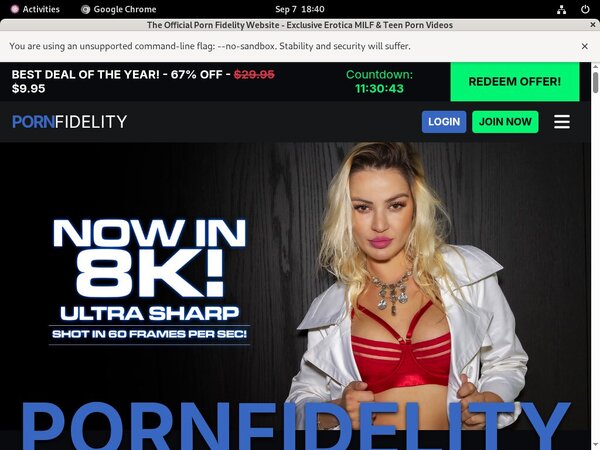 Discount Pornfidelity.com Save 50%