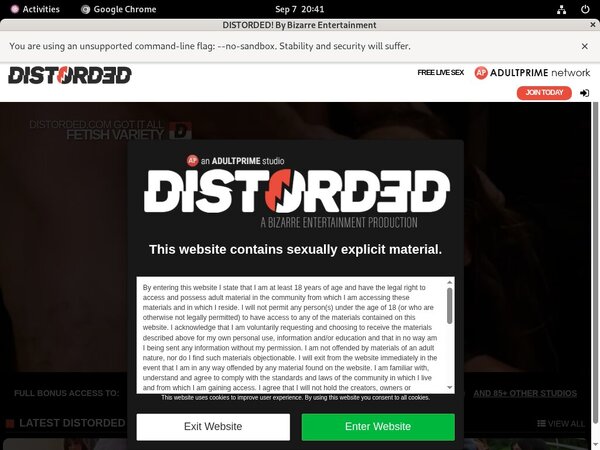 Distorded.com Premium Free Account