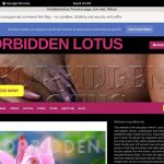 Forbiddenlotus.com Get Membership