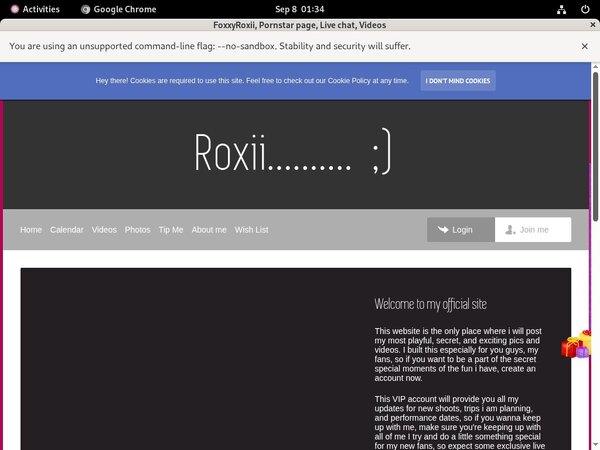 Foxxyroxii Discount On Foxxyroxii Discount On