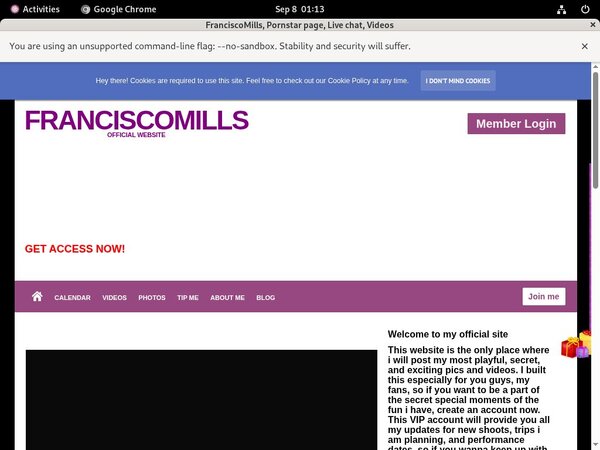 Franciscomills.modelcentro.com Deal Offer