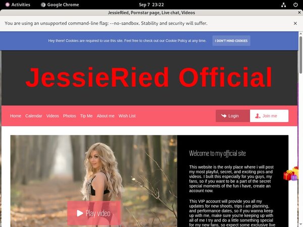 Free Jessieried.modelcentro.com Trial Offer