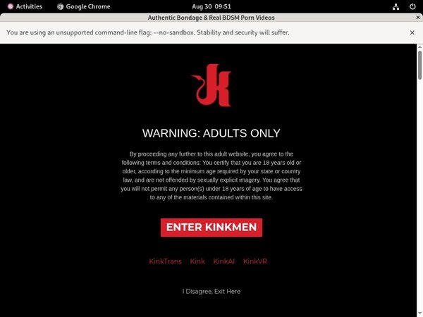 Free Kink Men Premium Passwords