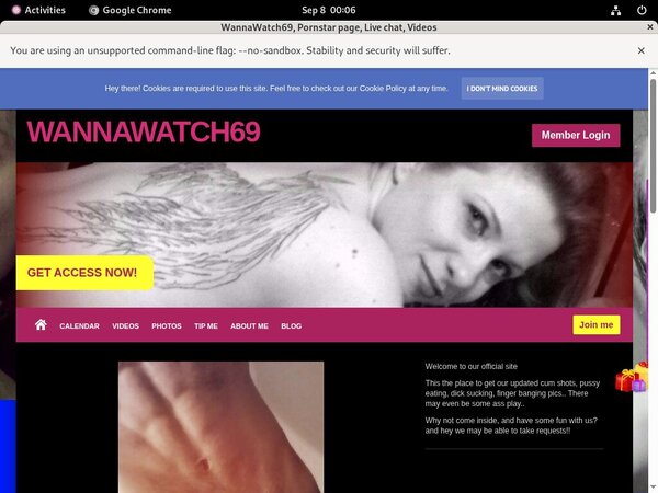 Free WannaWatch69 Trial Access