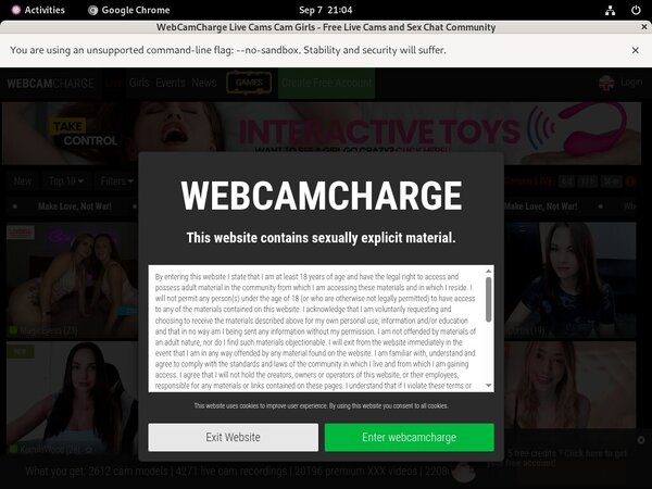 Full Webcamcharge.com Movies