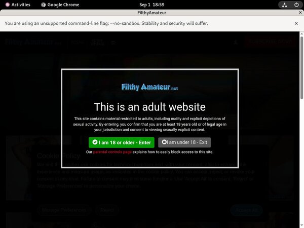Get Filthy Amateur Discount Offer