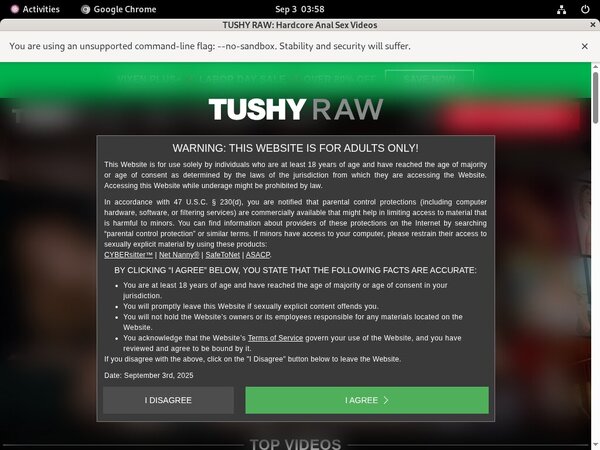Get Free Tushy Raw Membership
