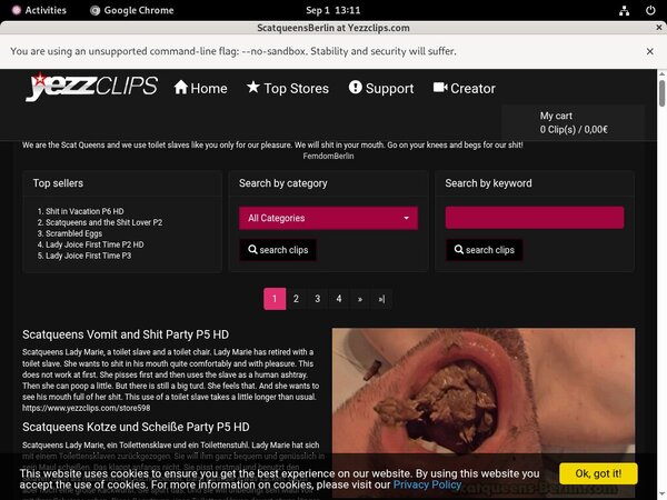 Get Scat Queens Berlin Discount Deal