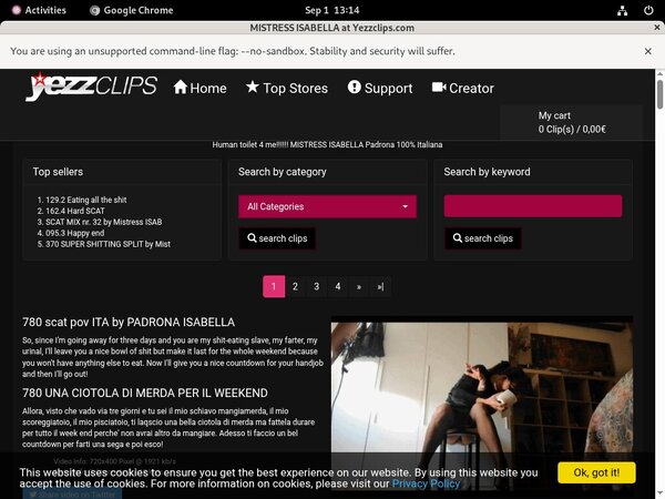 How To Get On Mistress Isabella For Free