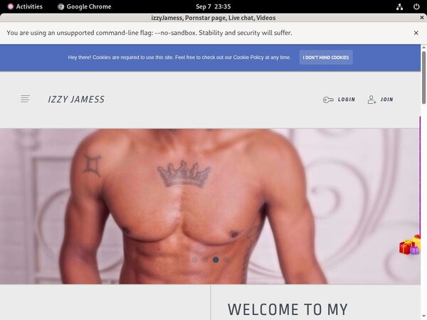 IzzyJamess Paypal Sign Up