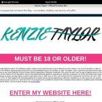 Kenzie Taylor Login Passwords