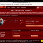 Lady Gold Fetishdiva Com Paypal