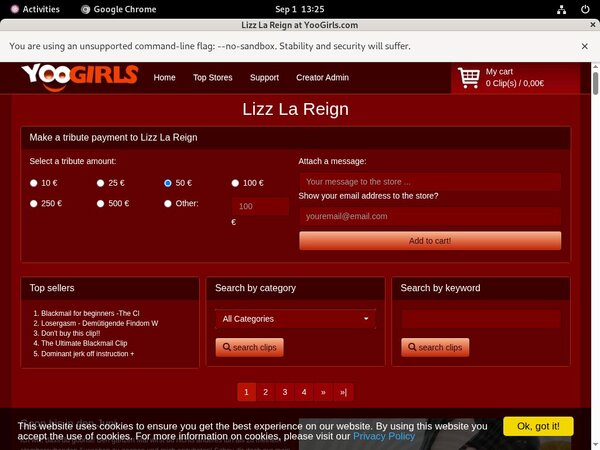Lizz La Reign Parola D'ordine Gratuito
