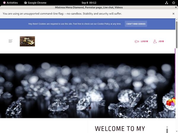 Mistress Mena Diamond Member Sign Up