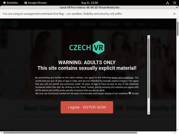 Mobile Czech VR Account