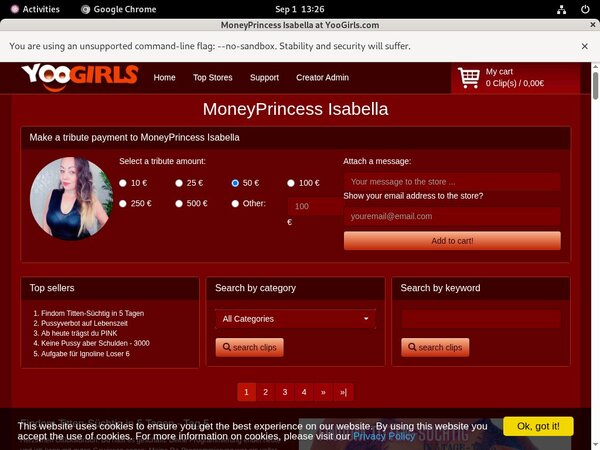 MoneyprincessIsabell 18