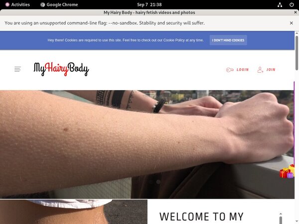 My Hairy Body Fetish