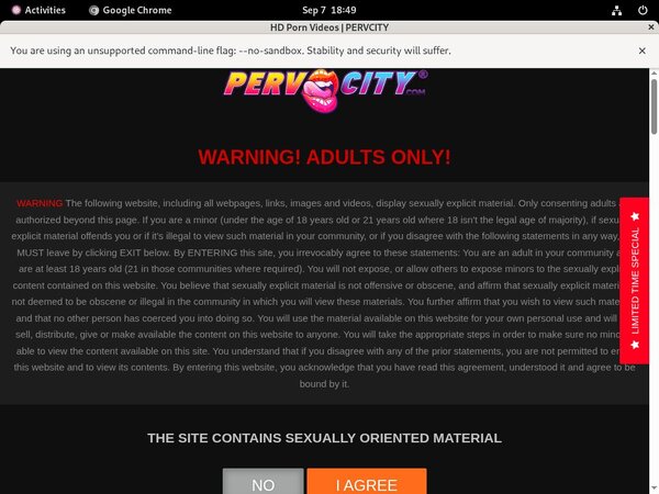 Perv City Paypal Discount