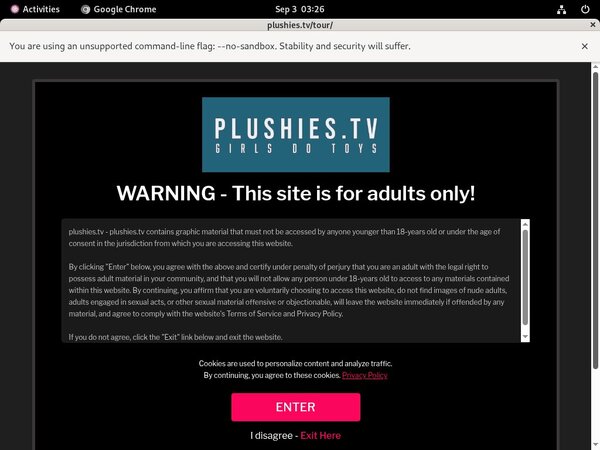 Plushies Member Sign Up