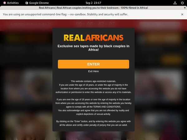 Realafricans.com Order Page