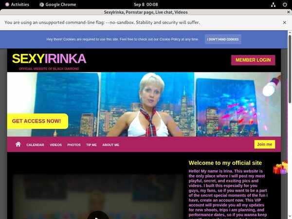 SexyIrinka Payment Form SexyIrinka Payment Form