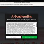 Southern Sins Password Info