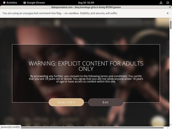 Subspaceland.com Discount Porno