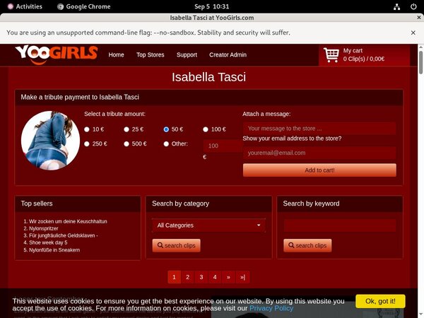 Tasci Isabella Trial Membership