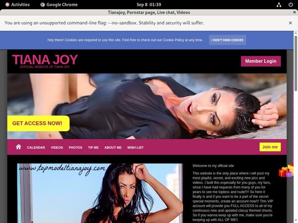Tianajoy Account Passwords