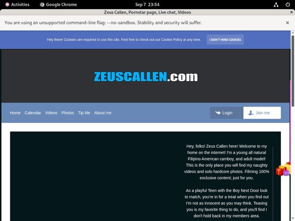 Zeus Callen Account For Free