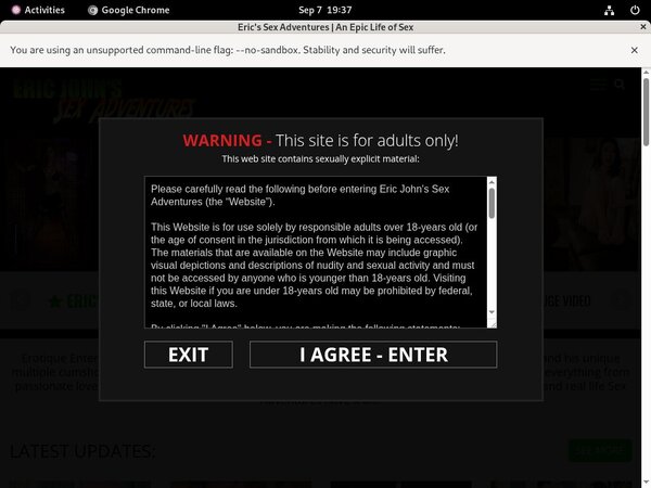 Ericjohnssexadventures Free Mobile