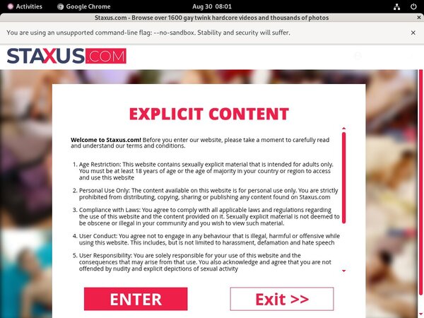 Staxus Free Trial 2018